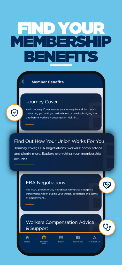 Find Your Membership Benefits screen